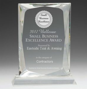 2017 Bellevue Small Business Excellence Award